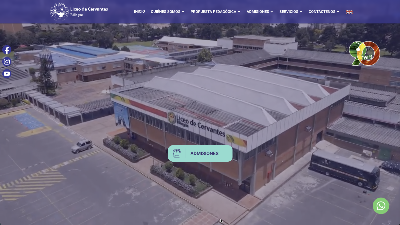 liceocervantes.edu.co screenshot 1