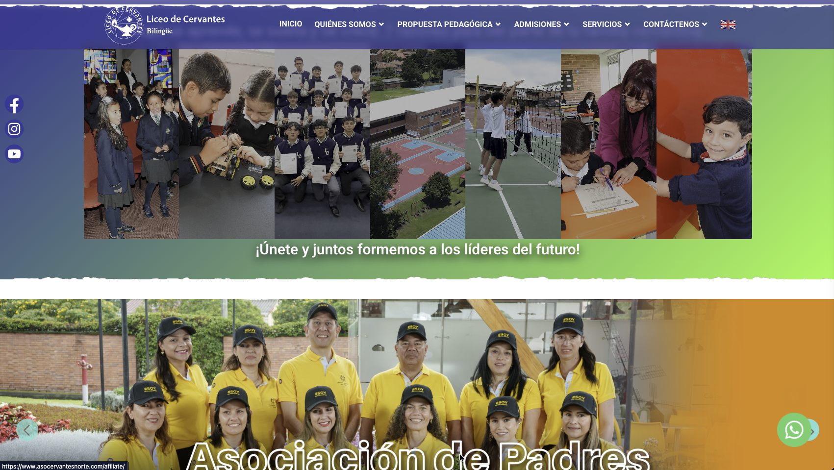 liceocervantes.edu.co screenshot 3