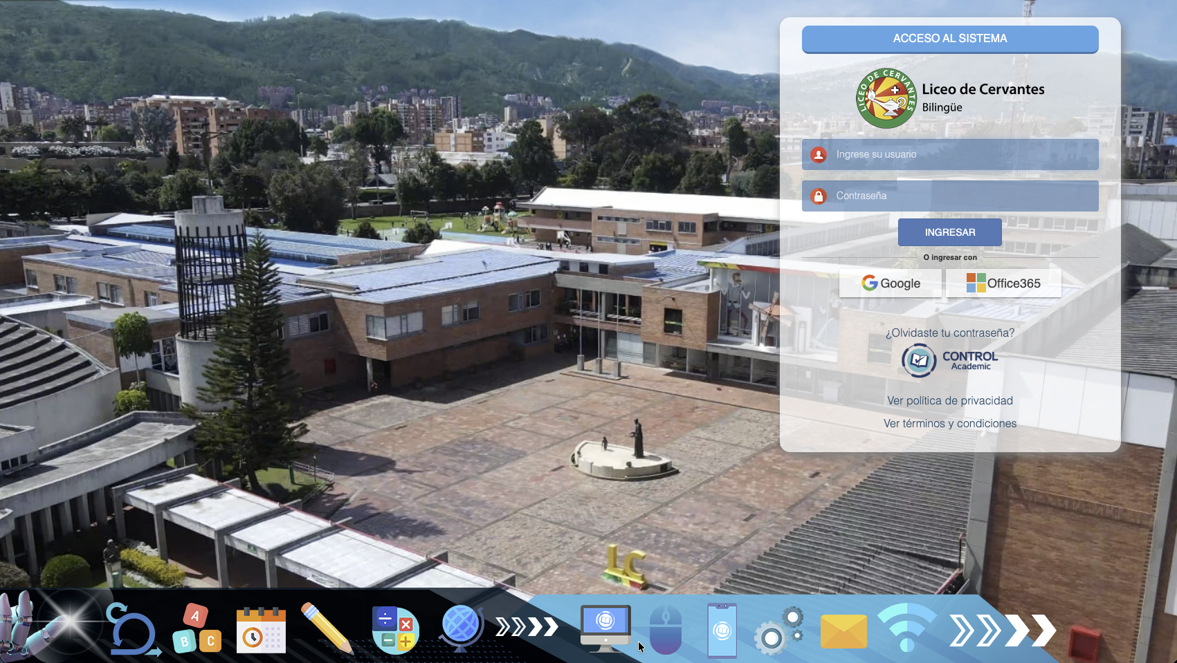 liceocervantes.edu.co screenshot 6